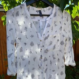 White professional blouse. From Italy!